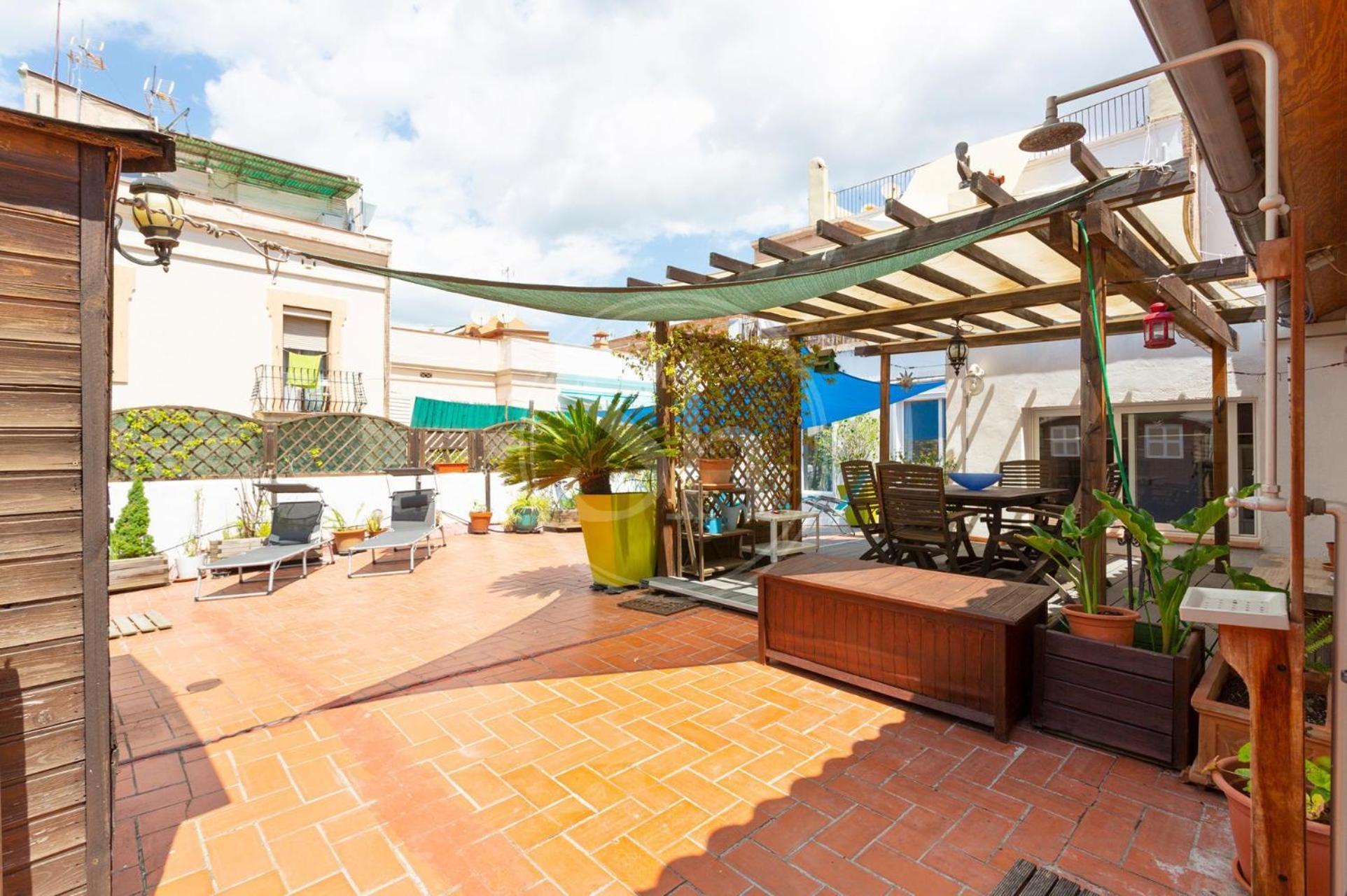 Apartamento Con Terraza En Poble Sec 巴塞罗那 外观 照片